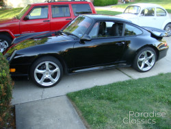 Black 1997 Porsche 911