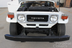 White 1981 Toyota Land Cruiser