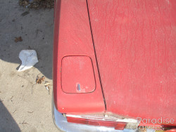 Red 1972 FIAT 124