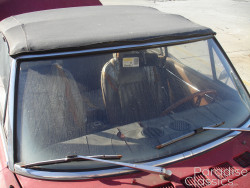 Red 1972 FIAT 124