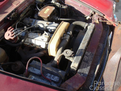 Red 1972 FIAT 124