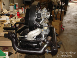 Yellow 1974 Volkswagen Beetle Complete Engine Rebuild