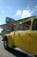 Yellow 1974 Volkswagen Beetle