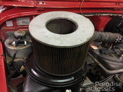 Red 1982 Toyota Land Cruiser Air Filter