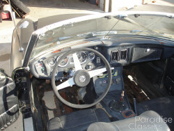 Green 1976 MG MGB