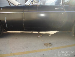 Green 1976 MG MGB