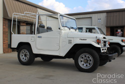 White 1981 Toyota Land Cruiser