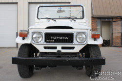 White 1981 Toyota Land Cruiser