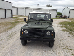 Green 1991 Land Rover Defender